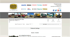 Desktop Screenshot of columbuseq.com